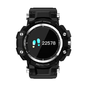 New IP67 Waterproof Long Standby Smart Watch Heart Rate Blood Pressure Outdoor Men Sport Smartwatch - RAPBLUE