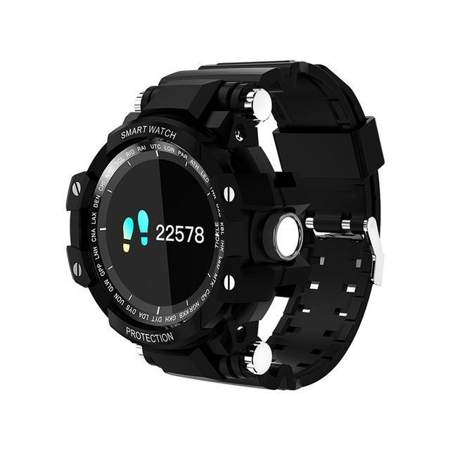 New IP67 Waterproof Long Standby Smart Watch Heart Rate Blood Pressure Outdoor Men Sport Smartwatch - RAPBLUE