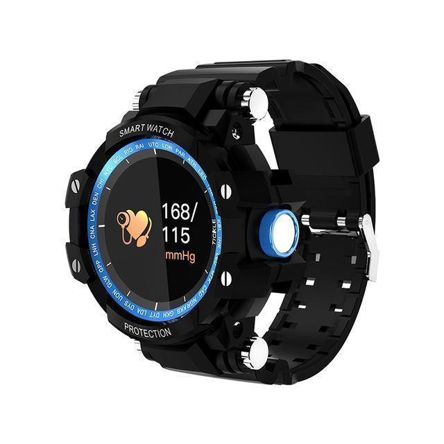 New IP67 Waterproof Long Standby Smart Watch Heart Rate Blood Pressure Outdoor Men Sport Smartwatch - RAPBLUE