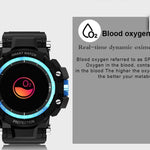 New IP67 Waterproof Long Standby Smart Watch Heart Rate Blood Pressure Outdoor Men Sport Smartwatch - RAPBLUE