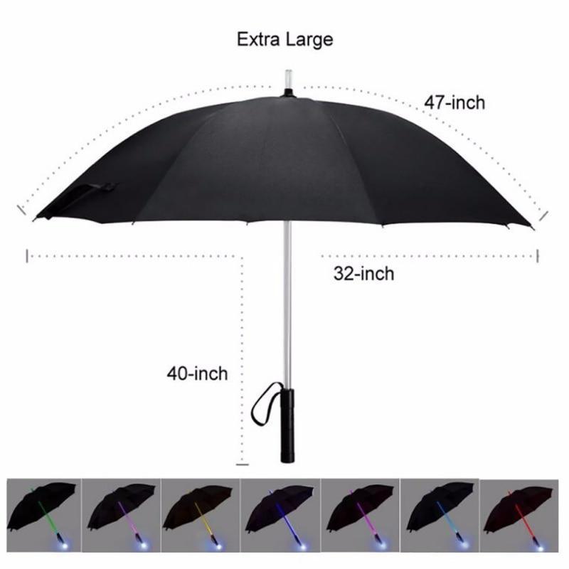 Chargeable LED Light saber Light Up Umbrella - RAPBLUE