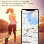 New IP68 Waterproof Smart Fitness Bracelet Pedometer Blood Pressure Smart Wristband Android iOS Activity Tracker - RAPBLUE