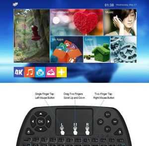 Wireless mini keyboard with touchpad - RAPBLUE