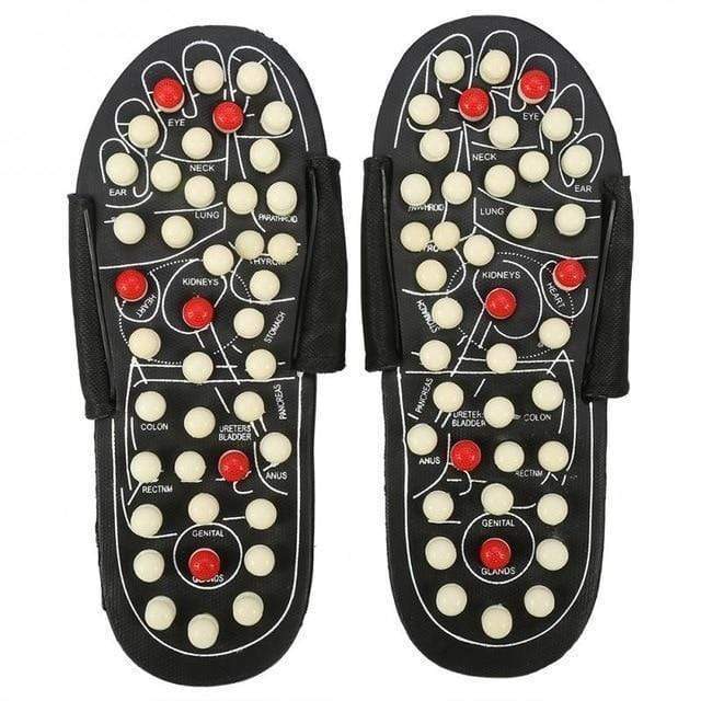 Reflexology Acupuncture Massage Slippers - RAPBLUE