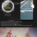 New Sports Bluetooth Smartwatch Waterproof Wristwatch with Fitness Tracker Pedometer Stopwatch for iOS android phones - RAPBLUE