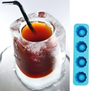 Shot Glasses Ice Cube Tray Mold - RAPBLUE