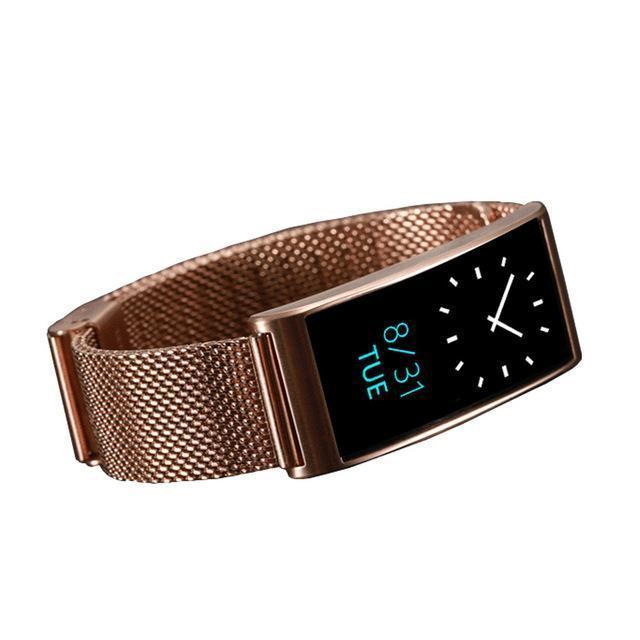 New IP68 Waterproof Smart Fitness Bracelet Pedometer Blood Pressure Smart Wristband Android iOS Activity Tracker - RAPBLUE