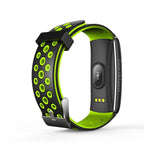 New IP68 Waterproof Smartband Watch Blood Pressure Heart Rate Monitor Smart Bracelet Fitness Tracker Bluetooth Wristband - RAPBLUE