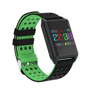 OLED Colour Screen Smart Watch Blood Oxygen Pressure Heart Rate Monitor Pedometer for Android IOS Windows - RAPBLUE