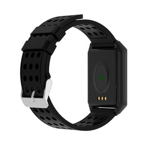 OLED Colour Screen Smart Watch Blood Oxygen Pressure Heart Rate Monitor Pedometer for Android IOS Windows - RAPBLUE