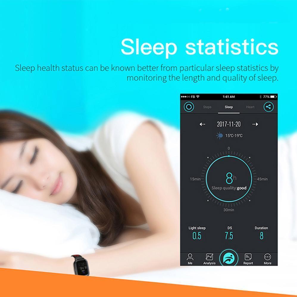 New Smart Watch Heart Rate Monitor IP68 Waterproof Swimming Bracelet Bluetooth Sport Clock Smartwatch - RAPBLUE