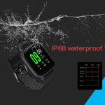 New Smart Watch Heart Rate Monitor IP68 Waterproof Swimming Bracelet Bluetooth Sport Clock Smartwatch - RAPBLUE