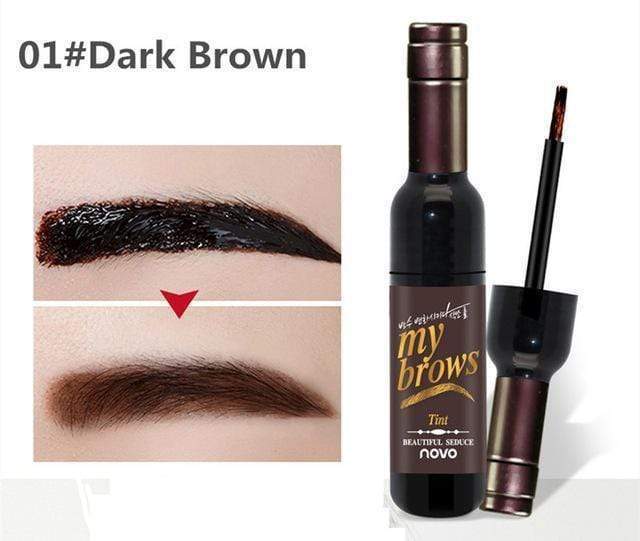 Waterproof Red Wine Peel Off Eye Brow Tattoo - RAPBLUE