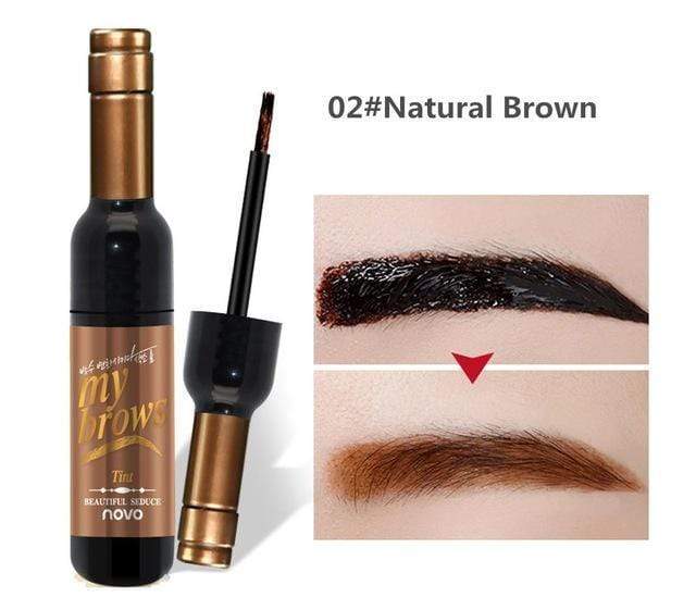 Waterproof Red Wine Peel Off Eye Brow Tattoo - RAPBLUE