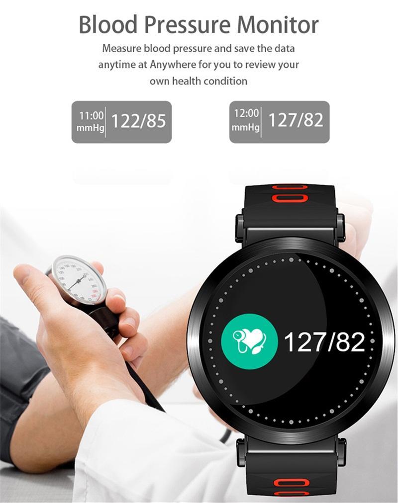 Sport Smart Watch with Blood Oxygen Heart Rate Blood Pressure Monitor Pedometer - RAPBLUE