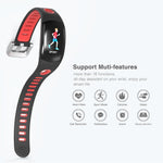 3D Dynamic UI Smart Band Sports Fitness Tracker Bracelet Heart Rate Monitor Wristband IP68 Waterproof for Android iOs - RAPBLUE