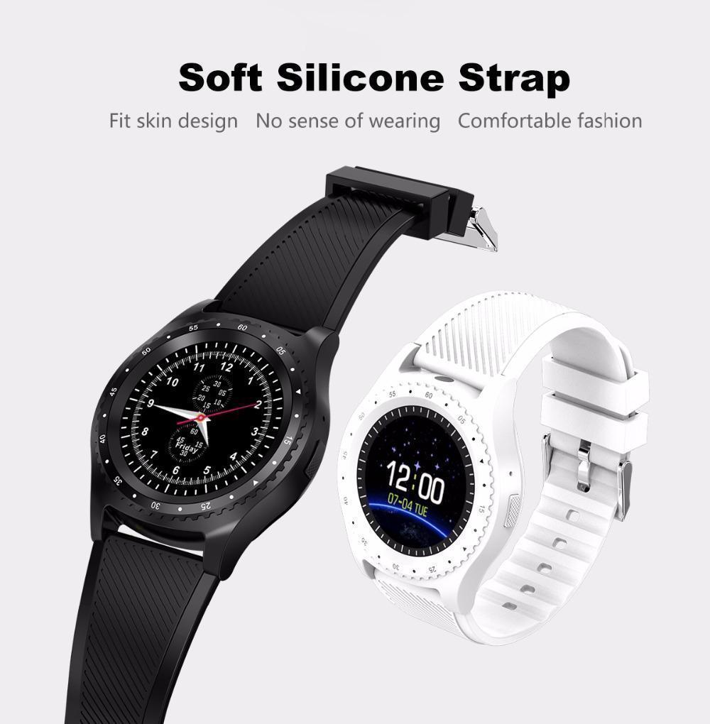 New Fitness Sports Smart Watch w/ Camera Bluetooth Wristwatch Tracker Smartwatch for Android IOS phone - RAPBLUE