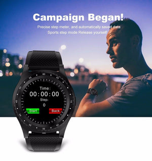 New Fitness Sports Smart Watch w/ Camera Bluetooth Wristwatch Tracker Smartwatch for Android IOS phone - RAPBLUE