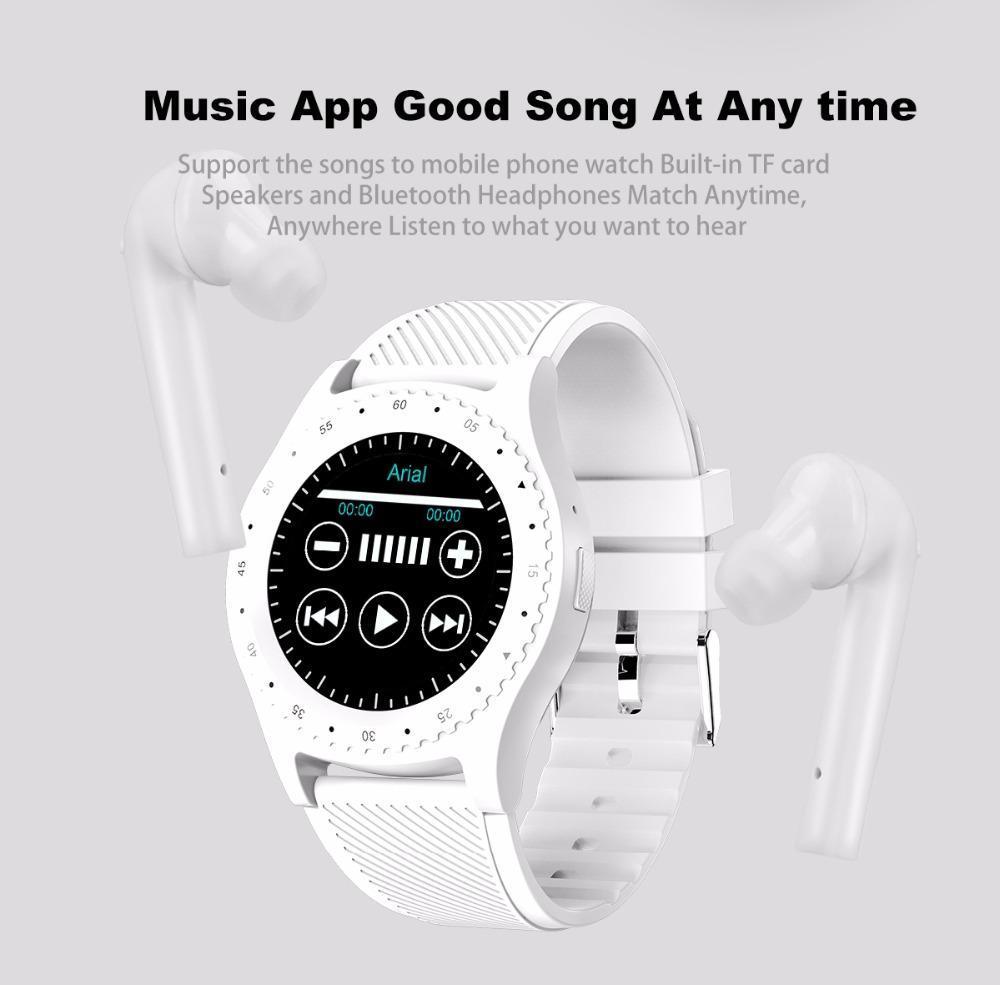 New Fitness Sports Smart Watch w/ Camera Bluetooth Wristwatch Tracker Smartwatch for Android IOS phone - RAPBLUE