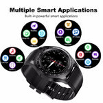 New Fitness Sports Smart Watch w/ Camera Bluetooth Wristwatch Tracker Smartwatch for Android IOS phone - RAPBLUE