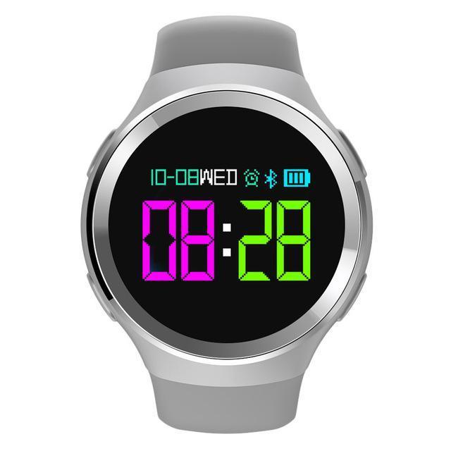 New Sports 0.95inch OLED Smart Watch Heart Rate Blood Oxygen Pedometer Caller Message Show Smartwatch - RAPBLUE