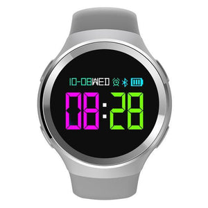 New Sports 0.95inch OLED Smart Watch Heart Rate Blood Oxygen Pedometer Caller Message Show Smartwatch - RAPBLUE