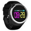 New Sports 0.95inch OLED Smart Watch Heart Rate Blood Oxygen Pedometer Caller Message Show Smartwatch - RAPBLUE