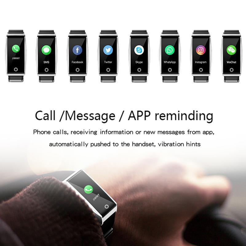 New Smart Wristband Watch Activity Tracker Watch Blood Pressure Health Pulsometer Sport Smartband Fitness Bracelet - RAPBLUE