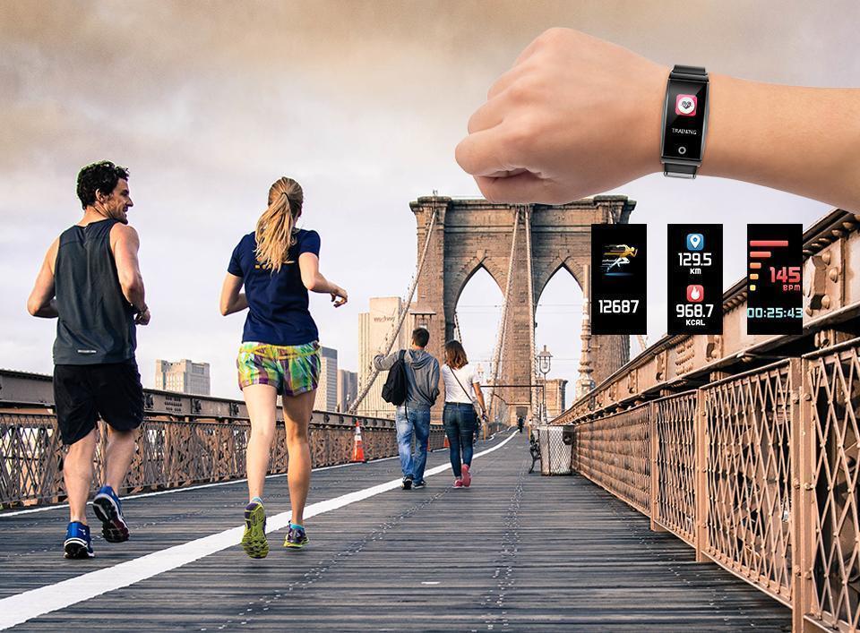 New Smart Wristband Watch Activity Tracker Watch Blood Pressure Health Pulsometer Sport Smartband Fitness Bracelet - RAPBLUE