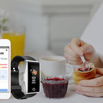 New Smart Wristband Watch Activity Tracker Watch Blood Pressure Health Pulsometer Sport Smartband Fitness Bracelet - RAPBLUE