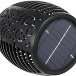 LED Solar Flame Light Flameless Waterproof Torch - RAPBLUE