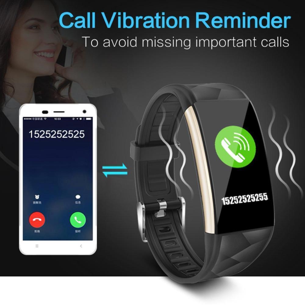 New Smart Bracelet Wristband Heart Rate Monitor Fitness Activity Tracker Swimming Smartband for Android IOS Windows - RAPBLUE