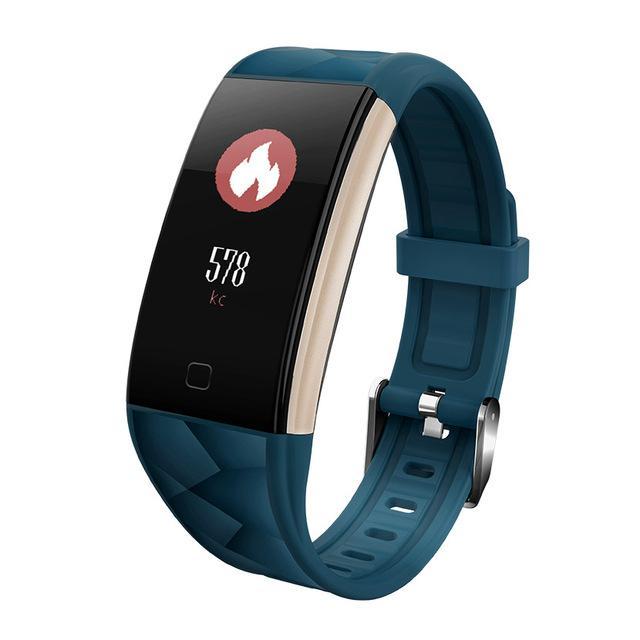 New Smart Bracelet Wristband Heart Rate Monitor Fitness Activity Tracker Swimming Smartband for Android IOS Windows - RAPBLUE