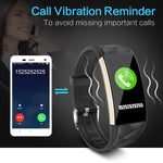 New Smart Bracelet Wristband Heart Rate Monitor Fitness Activity Tracker Swimming Smartband for Android IOS Windows - RAPBLUE