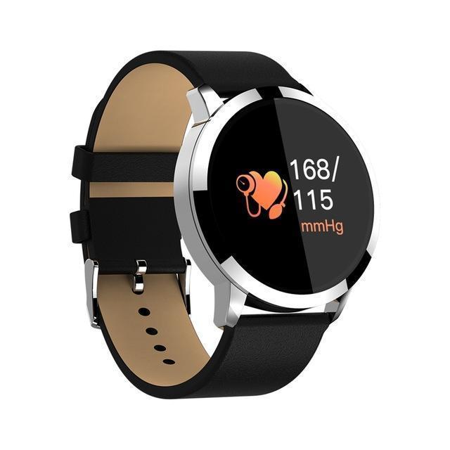 New Multi-Purpose Fashion 0.95 Inch Smart Watch OLED Color Screen Blood Pressure Heart Rate for Android iOS Windows Wristwatch - RAPBLUE