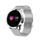 New Multi-Purpose Fashion 0.95 Inch Smart Watch OLED Color Screen Blood Pressure Heart Rate for Android iOS Windows Wristwatch - RAPBLUE