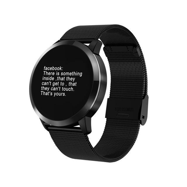 New Multi-Purpose Fashion 0.95 Inch Smart Watch OLED Color Screen Blood Pressure Heart Rate for Android iOS Windows Wristwatch - RAPBLUE