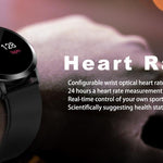 New Multi-Purpose Fashion 0.95 Inch Smart Watch OLED Color Screen Blood Pressure Heart Rate for Android iOS Windows Wristwatch - RAPBLUE