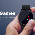 New Multi-Purpose Fashion 0.95 Inch Smart Watch OLED Color Screen Blood Pressure Heart Rate for Android iOS Windows Wristwatch - RAPBLUE