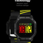 New Smart Wristband Fitness Bracelet Smart Sports Band with Swimming IP68 Waterproof Heart Rate Tracker for Android iOS Windows - RAPBLUE