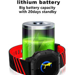 New Smart Wristband Fitness Bracelet Smart Sports Band with Swimming IP68 Waterproof Heart Rate Tracker for Android iOS Windows - RAPBLUE