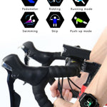 New Smart Wristband Fitness Bracelet Smart Sports Band with Swimming IP68 Waterproof Heart Rate Tracker for Android iOS Windows - RAPBLUE