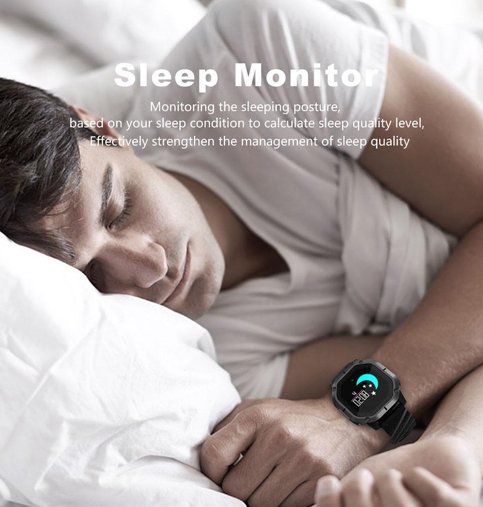 New Smart Wristband Fitness Bracelet Smart Sports Band with Swimming IP68 Waterproof Heart Rate Tracker for Android iOS Windows - RAPBLUE