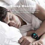 New Smart Wristband Fitness Bracelet Smart Sports Band with Swimming IP68 Waterproof Heart Rate Tracker for Android iOS Windows - RAPBLUE