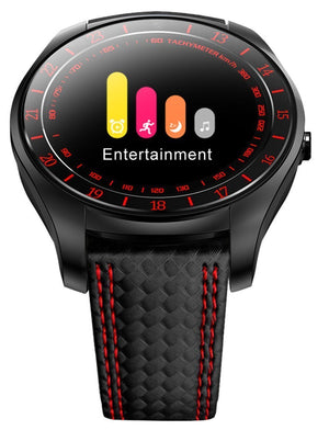 New Luxury Smart Watch with Camera Bluetooth Smartwatch Pedometer Heart Rate Monitor Sim Card Wristwatch for Android IOS - RAPBLUE