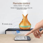 Essential Oil Diffuser - Wood Grained 400ml - RAPBLUE