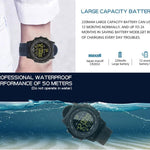 New Smart Watch Smartwatch Waterproof Swimming Stopwatch Fitness Tracker Sports Pedometer Smart Wristwatch for IOS Android - RAPBLUE