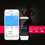 Ultra Light Fashion Smart Watch Fitness Activity Tracker with Pedometer Heart Rate Monitor for IOS Android - RAPBLUE