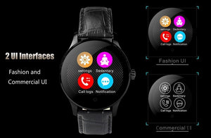 New Bluetooth Smart Watch 2.5D HD IPS Screen Sleep Heart Rate Monitor IP54 Water-Resistant Smartwatch For Android IOS - RAPBLUE