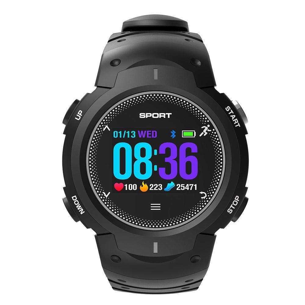 New IP68 Waterproof Smart Watch Bluetooth Heart Rate Monitor Remote Camera Sports Wristband Smartwatch - RAPBLUE